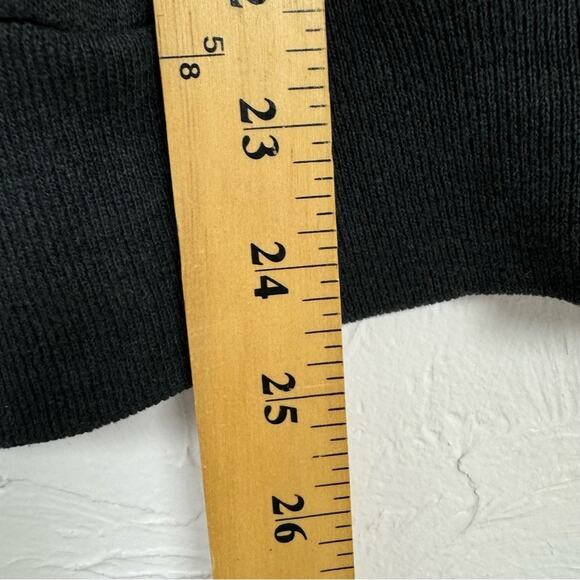 Vintage Grey Carousel Horse Embroidered Sweatshirt Womens L 90s Holiday Grandma - Picture 5 of 9